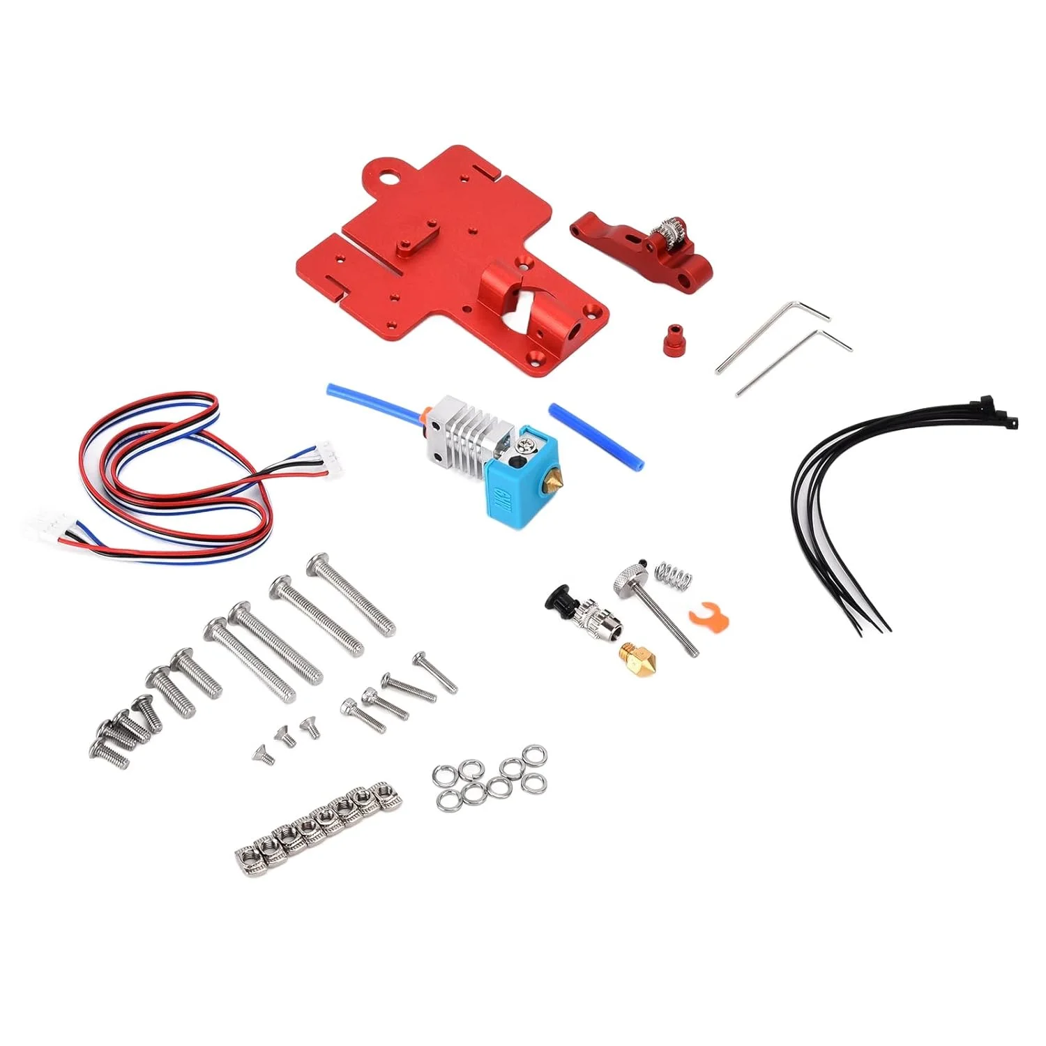 کیت پشتیبانی نصب صفحه اکسترودر دنده دوبل، دنده CNC دقیق و بادوام با دمای بالا برای پرینترهای سه بعدی Ender 5، Ender 5 Pro، Ender 5 Plus