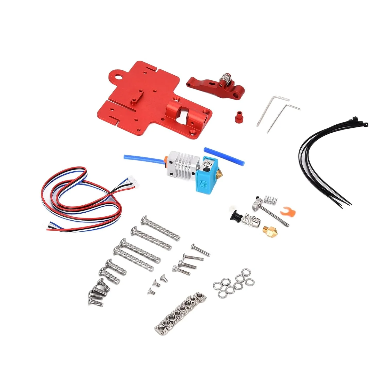کیت پشتیبانی نصب صفحه اکسترودر دنده دوبل، دنده CNC دقیق و بادوام با دمای بالا برای پرینترهای سه بعدی Ender 5، Ender 5 Pro، Ender 5 Plus