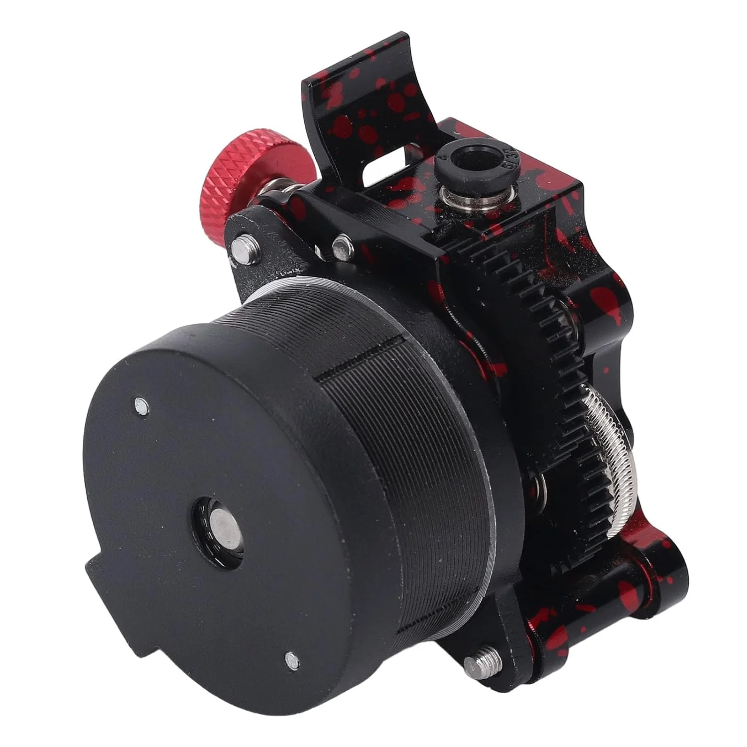 اکسترودر دوگانه با چرخ دنده کاهنده فولادی سخت شده 36 میلی‌متری و موتور پله‌ای پرسرعت برای Ender 3 V2 و CR10