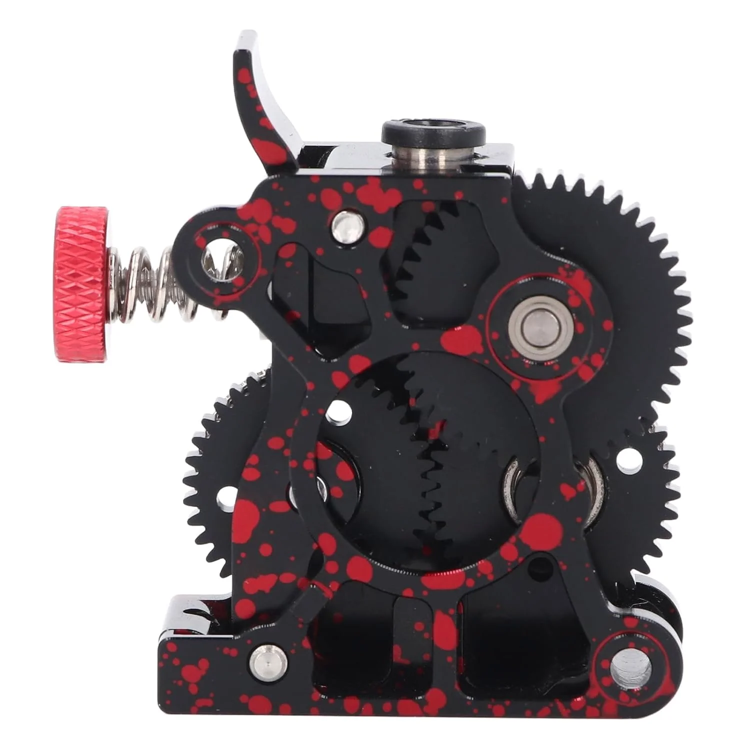 اکسترودر دنده دوبل، تمام فلزی فولاد سخت شده، پشتیبانی از فیلامنت 1.75 میلی متری - خطی دقیق، بلبرینگ های مقاوم در برابر سایش، سازگاری با مواد متنوع; اکسترودر پرینتر سه بعدی