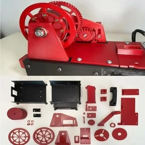 دستگاه اکسترودر فیلامنت پرینتر سه بعدی، دستگاه فیلامنت رومیزی، کنترل دمای دیجیتال، دستگاه بازیافت بطری PET بازیافتی برای خانه، سازنده DIY، استودیوی کوچک