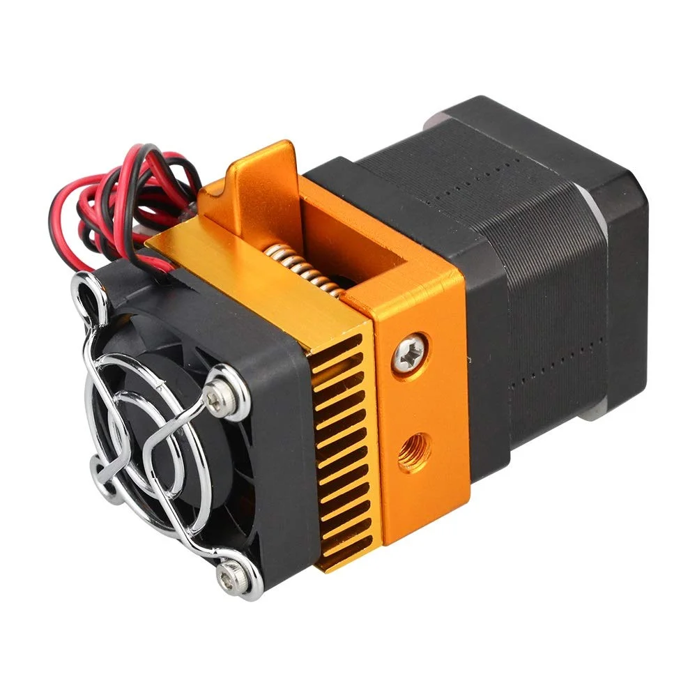 مناسب برای اکسترودر MK8، نازل 0.4 میلی‌متری J-Head Hotend، کیت قطعات پرینتر سه بعدی با جعبه، گلوگاه موتور، قطعه آلومینیومی، مناسب برای فیلامنت 1.75 میلی‌متری