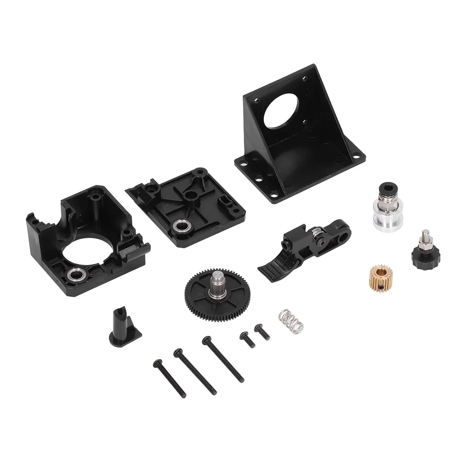 کیت اکسترودر تایتان، اکسترودرهای پرینتر سه بعدی اکریلیک، ساختار قوی، سازگاری بالا، مناسب برای فیلامنت های 1.75 میلی متری، مشکی