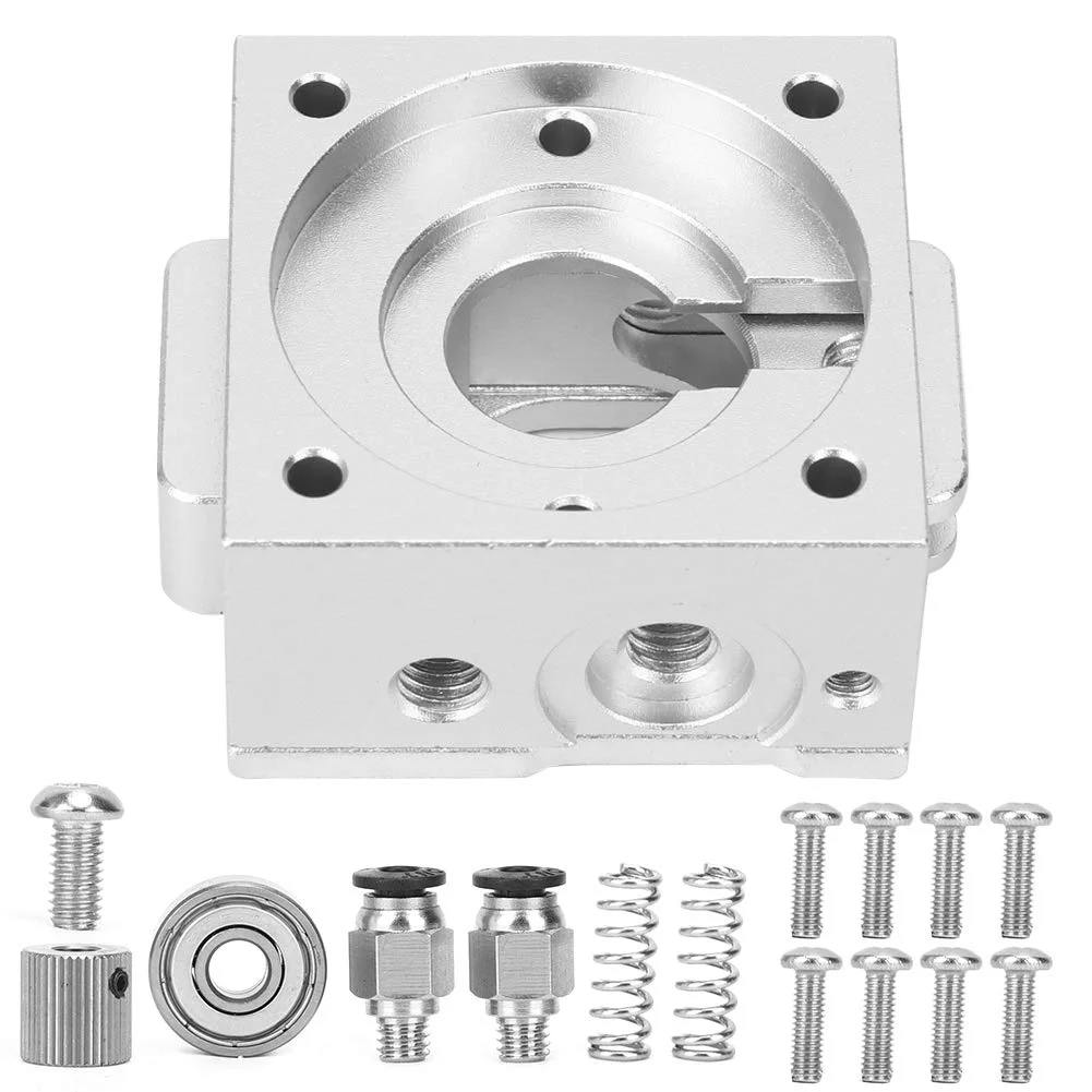 کیت اکسترودر تمام فلزی پرینتر سه بعدی با پیچ، افزودنی های فاصله کوتاه و بلند برای بهبود کیفیت و کارایی چاپ