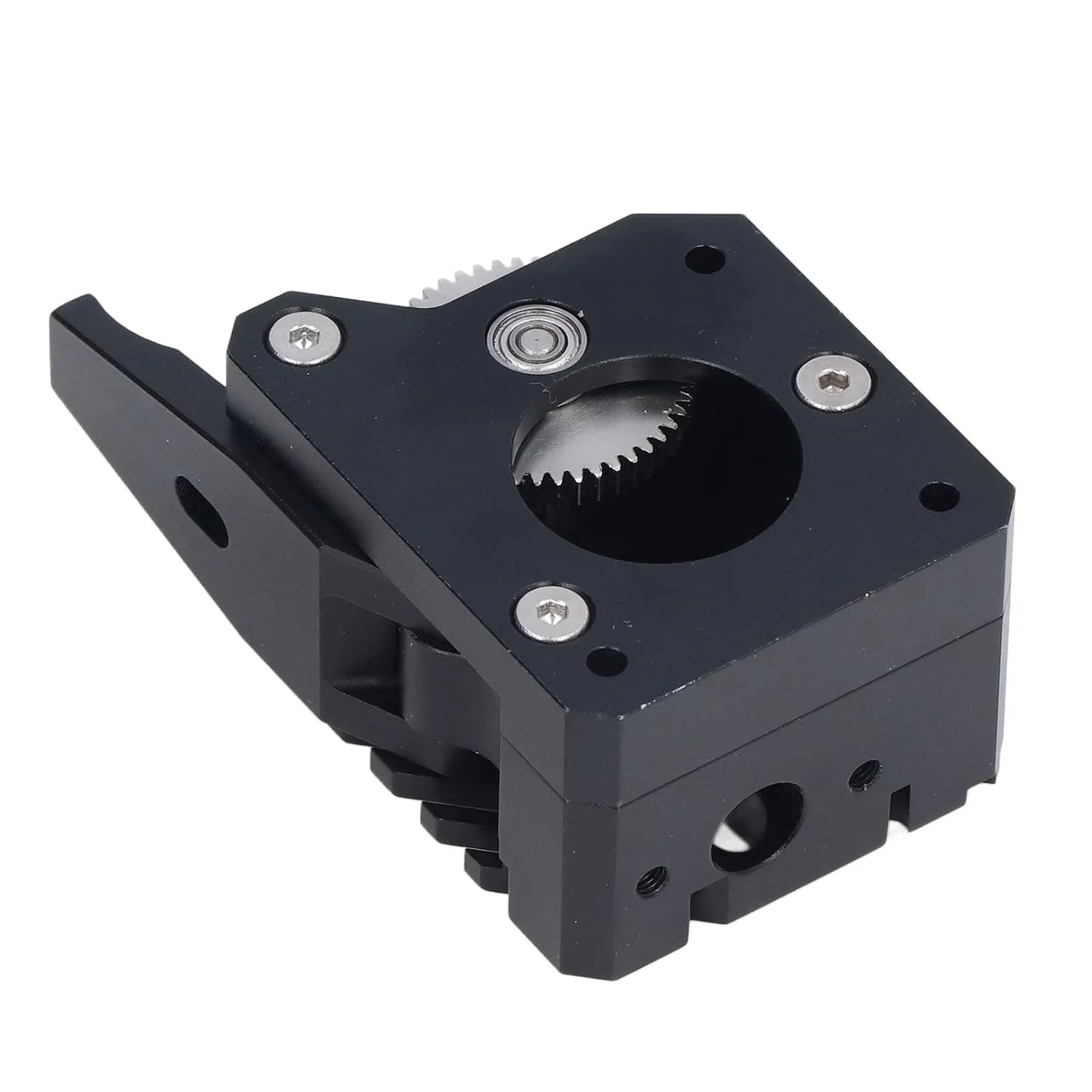 اکسترودر دنده ای، تمام فلزی با طراحی فشرده، کیت اکسترودر پرینتر سه بعدی، درایور 2 دنده برای ارتقاء Mk8 Anet A8 برای وضوح بالا و چاپ بالا (دست راست)