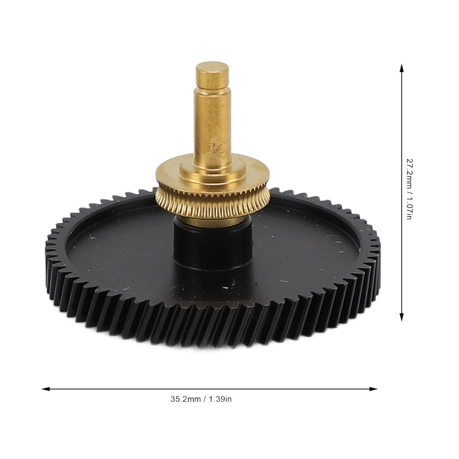 کیت دسته دنده اکسترودر، مجموعه دنده اکسترودر با پوشش طلایی DLC و طراحی دو بلبرینگ برای پرینتر سه بعدی مینی