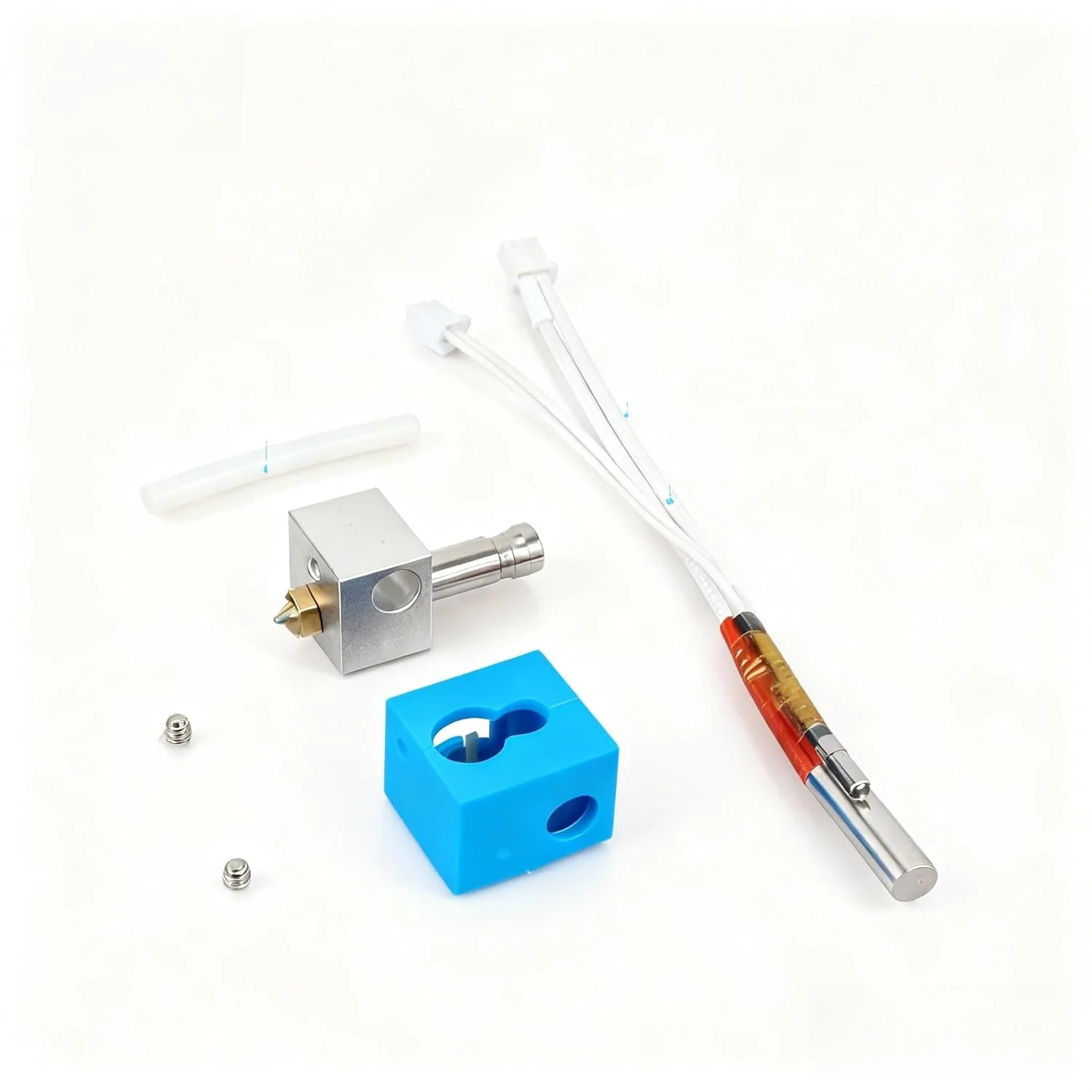 اکسترودر هاتاند برای Anycubic Kobra با نازل 0.4 میلیمتری، المنت سرامیکی 24 ولت 40 وات، بلوک حرارتی هد پرینت، میله حرارتی، ترمیستور، کیت اکسترودر آستین سیلیکونی اکسترودر هاتاند برای Anycubic Kobra با نازل 0.4 میلیمتری، المنت سرامیکی 24 ولت 40 وات، بلوک حرارتی هد پرینت، میله حرارتی، ترمیستور، کیت اکسترودر آستین سیلیکونی