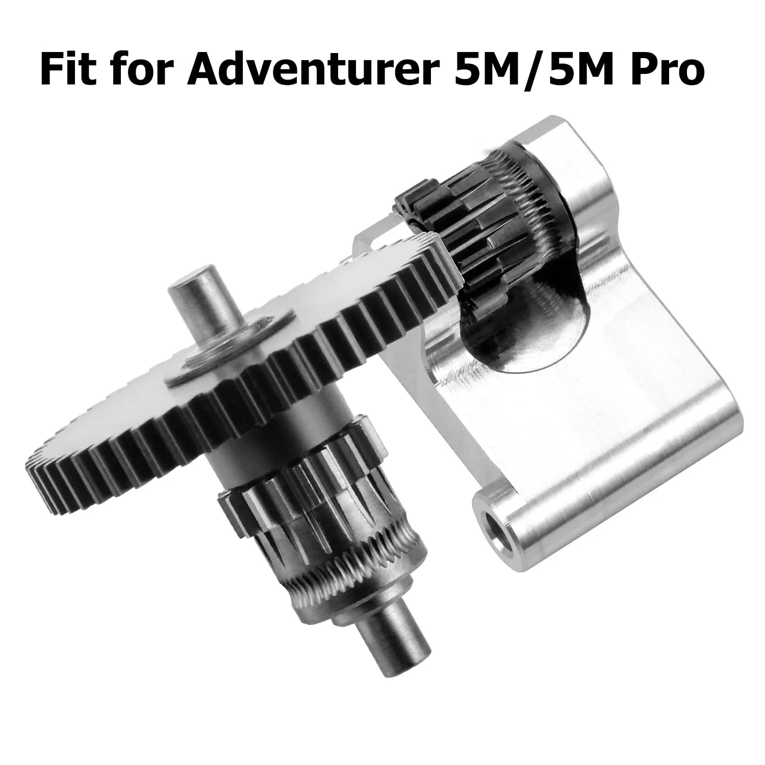 کیت چرخ دنده اکسترودر پرینتر سه بعدی AD5M برای Adventurer 5M/5M Pro، چرخ دنده تغذیه فولادی سخت شده با پوشش نانو، قطعه تعویض سریع هد چاپ اکسترودر پرینتر سه بعدی برای AD5M Pro، پشتیبانی از چاپ با سرعت بالا