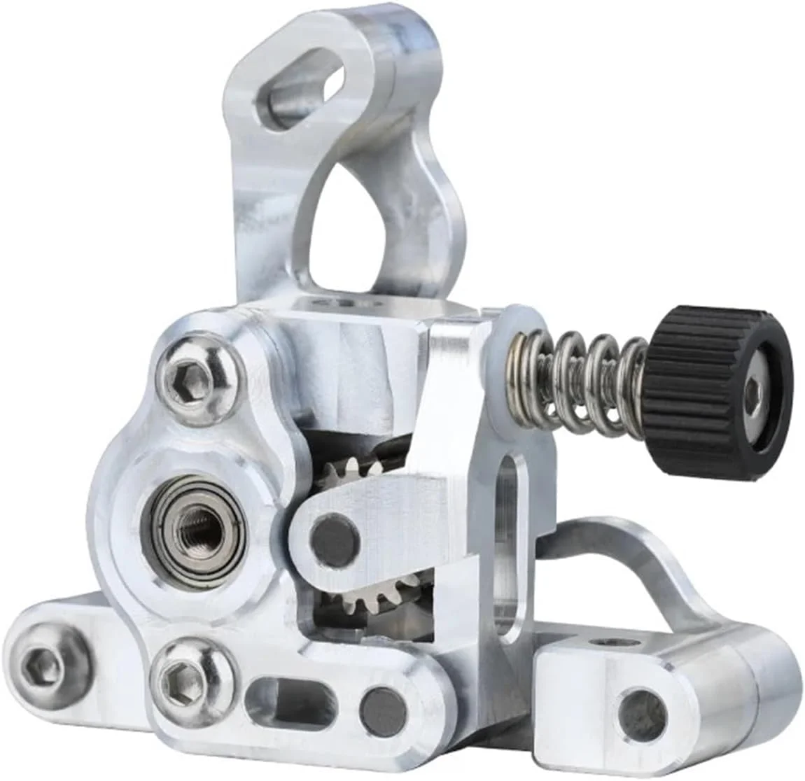 اکسترودر میکرو شرپا | تمام فلزی CNC، موتور LDO/Moons 8T/10T | سازگار با پرینترهای سه بعدی Voron 2.4/Ender3/BLV (فقط سفید چپ، بدون موتور)