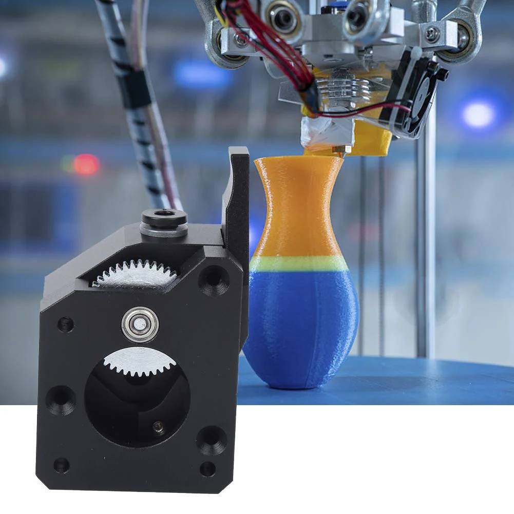 اکسترودر دنده ای آلیاژی با کیت های نصب برای پرینترهای سه بعدی، کاهش لغزش، افزایش قدرت تغذیه