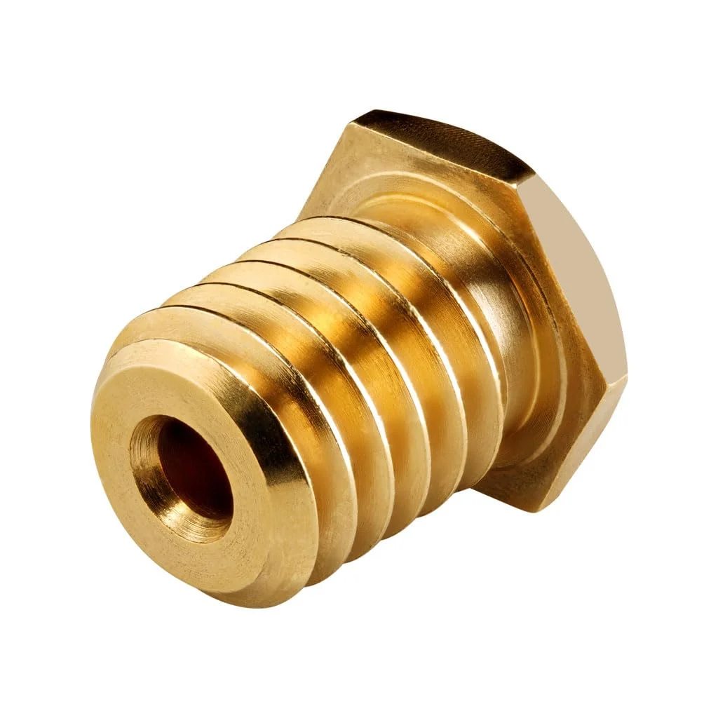 نازل کاربید تنگستن 0.4 میلی‌متری برای ارتقاء نازل یاقوتی DUROZZLE Hotend، توسعه یافته برای پرینترهای سه بعدی Adventurer 5M / 5M Pro، رسانایی حرارتی بالا، مقاومت در برابر سایش