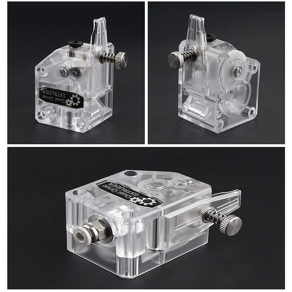 اکسترودر دوگانه چپ دست + راست دست، اکسترودر برای پرینتر سه بعدی DIY