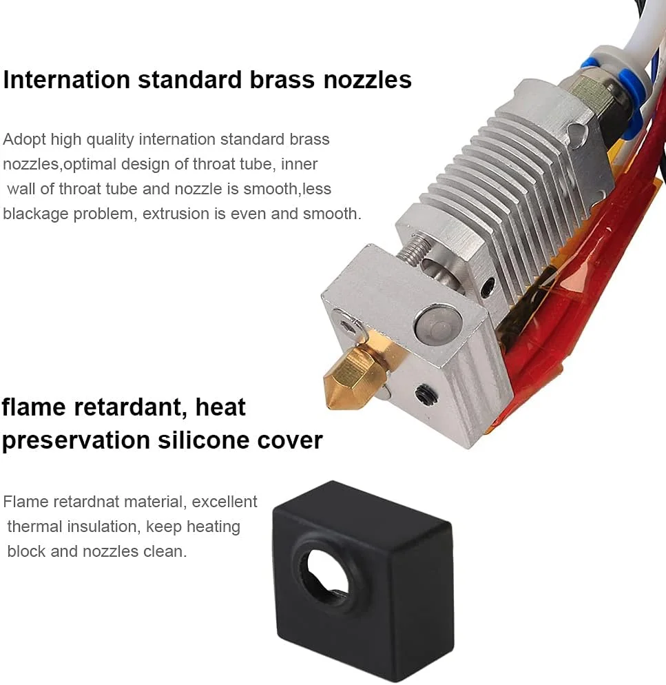 کیت کامل اکسترودر هات‌اند Creality Original Ender 3 V2، مجموعه کامل لوازم جانبی پرینتر سه بعدی