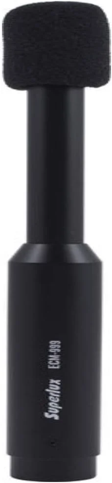 میکروفون اندازه گیری Superlux ECM999، میکروفون کندانسور همه جهته - دقت برای کالیبراسیون اتاق، تست صدا و تجزیه و تحلیل صدا. سازگار با سیستم های RTA، ضبط استودیو (20 هرتز - 20 کیلوهرتز، ±2dB)