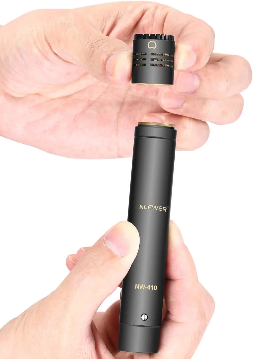میکروفون کاندنسر قلمی NEEWER مدل 2-Pack به همراه کپسول های قابل تعویض Omni Cardioid و Super Cardioid، فوم بادگیر، گیره میکروفون و کیف حمل برای سازهای بادی چوبی آکوستیک میکروفون کاندنسر قلمی NEEWER مدل 2-Pack به همراه کپسول های قابل تعویض Omni Cardioid و Super Cardioid، فوم بادگیر، گیره میکروفون و کیف حمل برای سازهای بادی چوبی آکوستیک