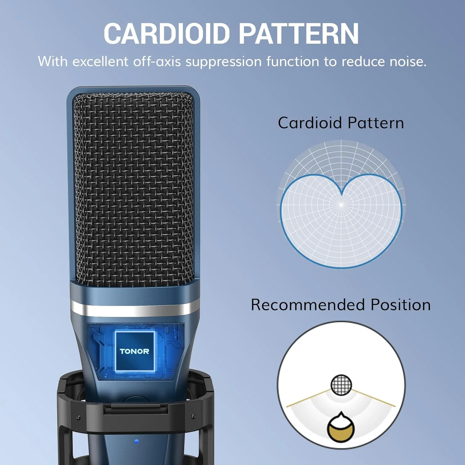 میکروفون پادکست TONOR TC-777، میکروفون USB کامپیوتر، میکروفون کاندنسر کاردیوید PC با پایه سه پایه و پاپ فیلتر برای پادکست، استریم، ضبط صدا، سازگار با PC و لپ تاپ، PS4/5 میکروفون پادکست TONOR TC-777، میکروفون USB کامپیوتر، میکروفون کاندنسر کاردیوید PC با پایه سه پایه و پاپ فیلتر برای پادکست، استریم، ضبط صدا، سازگار با PC و لپ تاپ، PS4/5