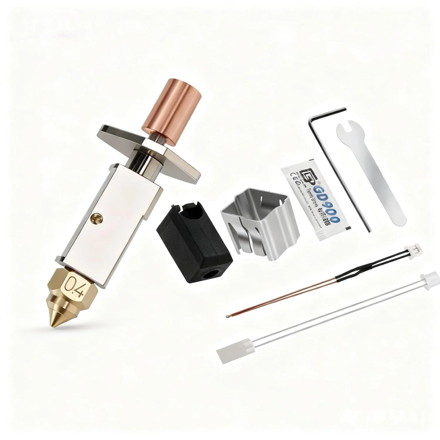 کیت هات اند سرامیکی برای Creality K1/K1 Max، ارتقاء بلوک حرارتی نازل یکپارچه، مقاوم در برابر دمای بالای 500 درجه سانتیگراد، لوازم جانبی پرینتر سه بعدی کیت هات اند سرامیکی برای Creality K1/K1 Max، ارتقاء بلوک حرارتی نازل یکپارچه، مقاوم در برابر دمای بالای 500 درجه سانتیگراد، لوازم جانبی پرینتر سه بعدی