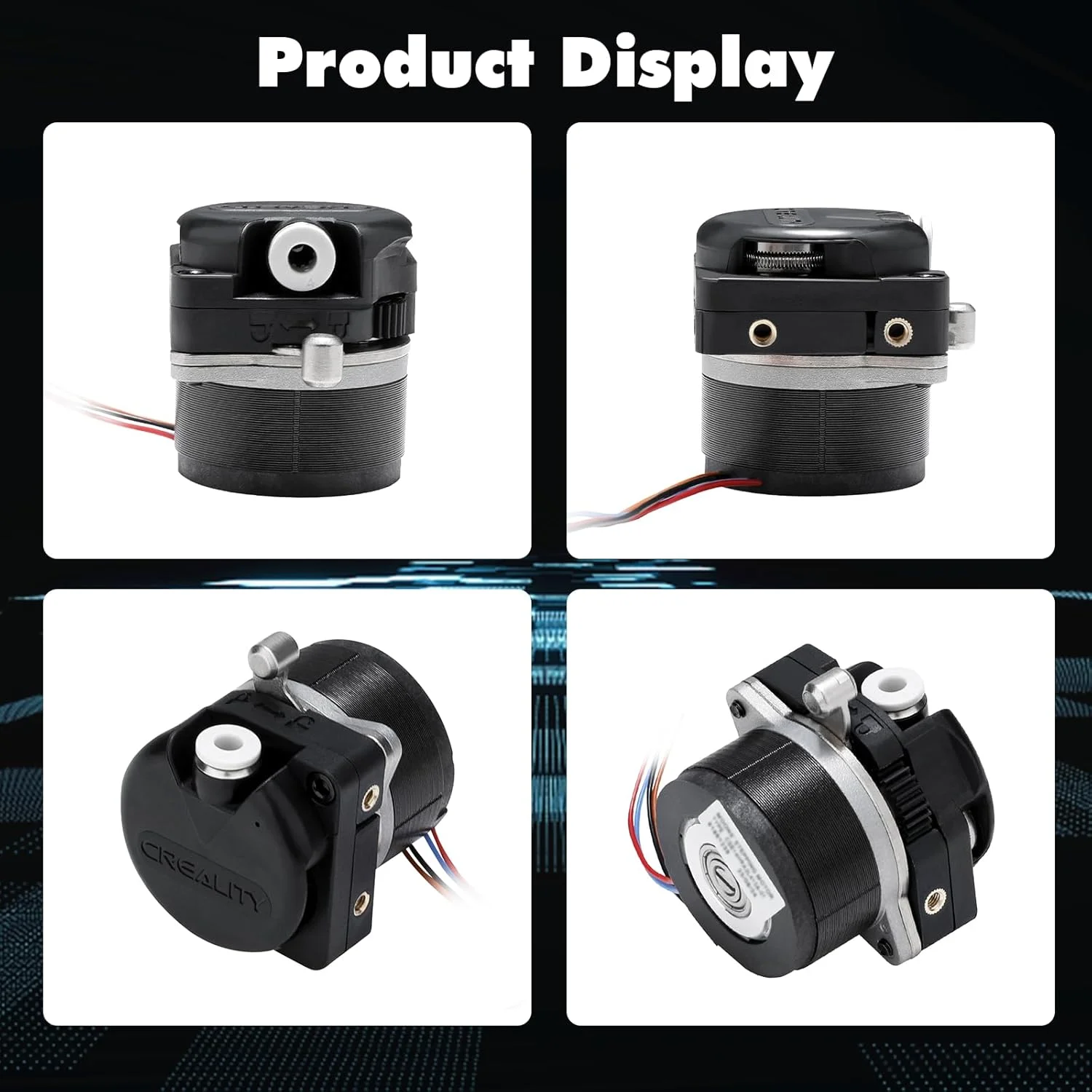 اکسترودر درایو مستقیم ارتقا یافته Creality K1C/K1 SE، همراه با موتور پله ای 40N اکسترودر مرغ مگس خوار، پشتیبانی از فیلامنت 1.75 میلی متری برای پرینترهای سه بعدی Ender 3 V3، Ender 3 V3 Plus، K1 Max، K1 اکسترودر درایو مستقیم ارتقا یافته Creality K1C/K1 SE، همراه با موتور پله ای 40N اکسترودر مرغ مگس خوار، پشتیبانی از فیلامنت 1.75 میلی متری برای پرینترهای سه بعدی Ender 3 V3، Ender 3 V3 Plus، K1 Max، K1