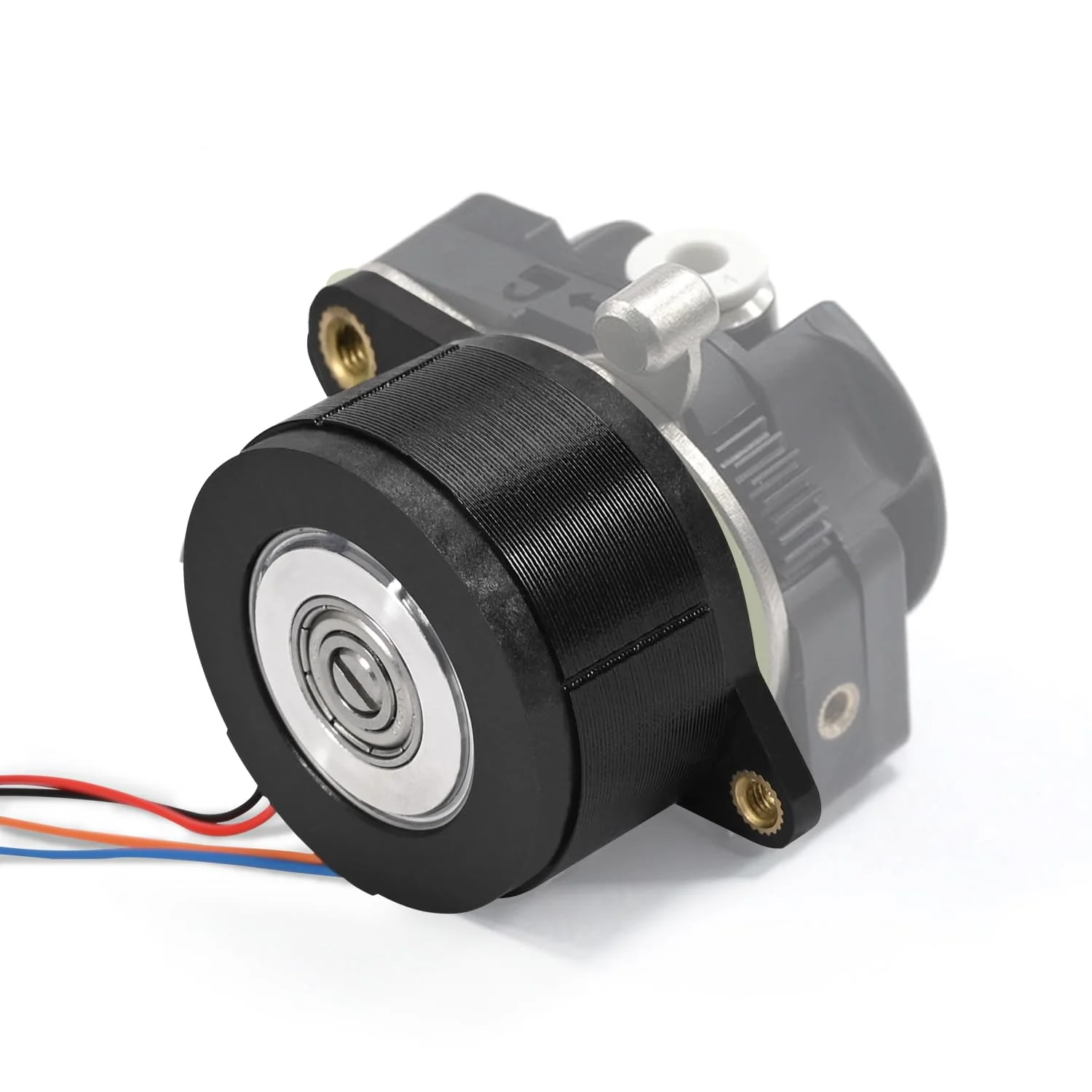 موتور اکسترودر Creality K1C، موتور پله ای دایره ای اکستروژن کم صدا 0.8 آمپر 12 دندانه برای پرینتر سه بعدی Creality K1 Max/K1/K1C/ Ender 3 V3/Ender 3 V3 Plus /K1 SE