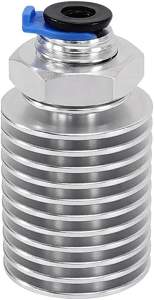 نازل داغ V6 J-Head سازگار با فیلامنت مستقیم 1.75 میلی‌متری MK3/MK3S، هیت سینک تمام فلزی با قابلیت انتقال حرارت از راه دور، مناسب برای اکسترودر تایتان (اندازه: 2 عدد)