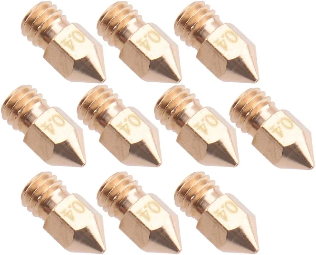 ست ۴۴ عددی نازل MK8 با قطر ۱.۷۵ میلی‌متر (۰.۲ تا ۱.۰ میلی‌متر) مناسب برای اکسترودر پرینتر سه بعدی Creality CR-10 Ender 3