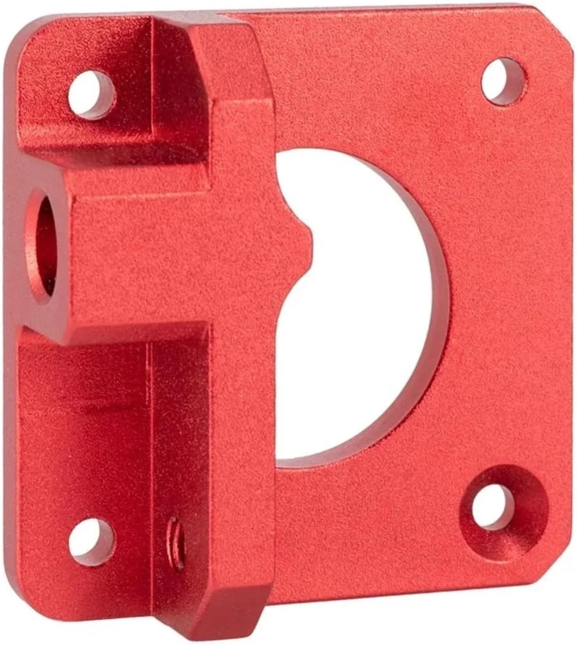 اکسترودر فلزی قرمز سه بعدی MK8، بلوک آلیاژ آلومینیوم اکسترودر Bowden، فیلامنت 1.75 میلی متری برای پرینتر سه بعدی