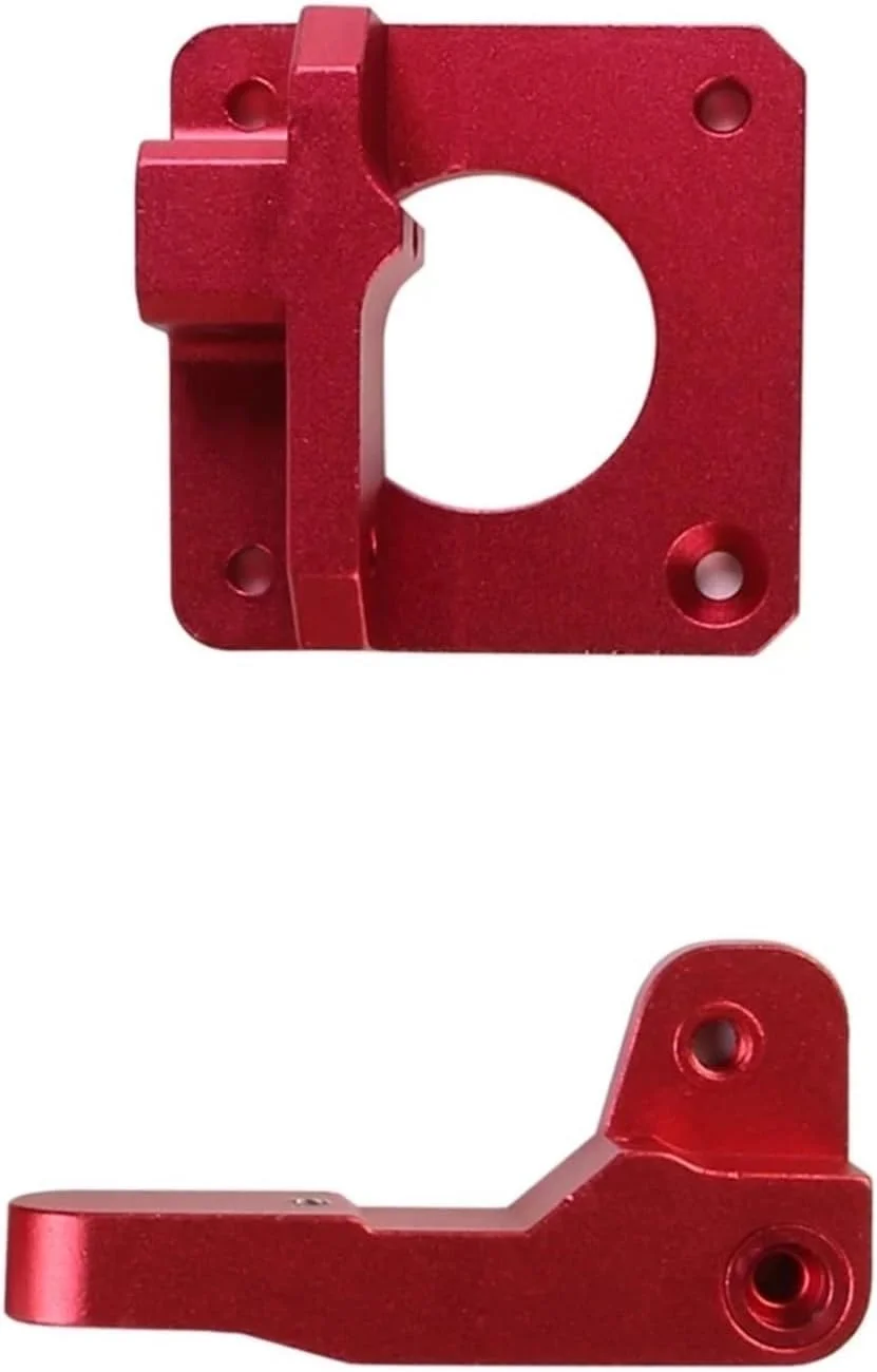 اکسترودر فلزی قرمز سه بعدی MK8، بلوک آلیاژ آلومینیوم اکسترودر Bowden، فیلامنت 1.75 میلی متری برای پرینتر سه بعدی