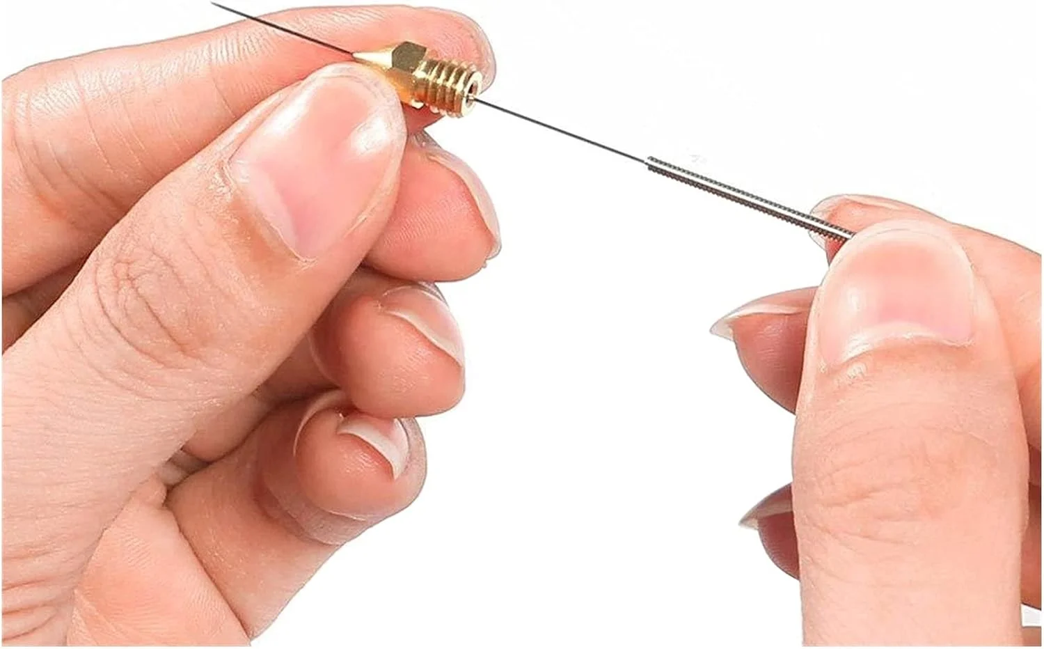 مجموعه نازل پرینتر سه بعدی، نازل MK8 تعداد 30 عدد، سوزن تمیز کننده نازل 10 عدد، نازل اکسترودر 0.4 میلی متر، مناسب برای جایگزینی تمام اتصالات رزوه ای M6 خارجی