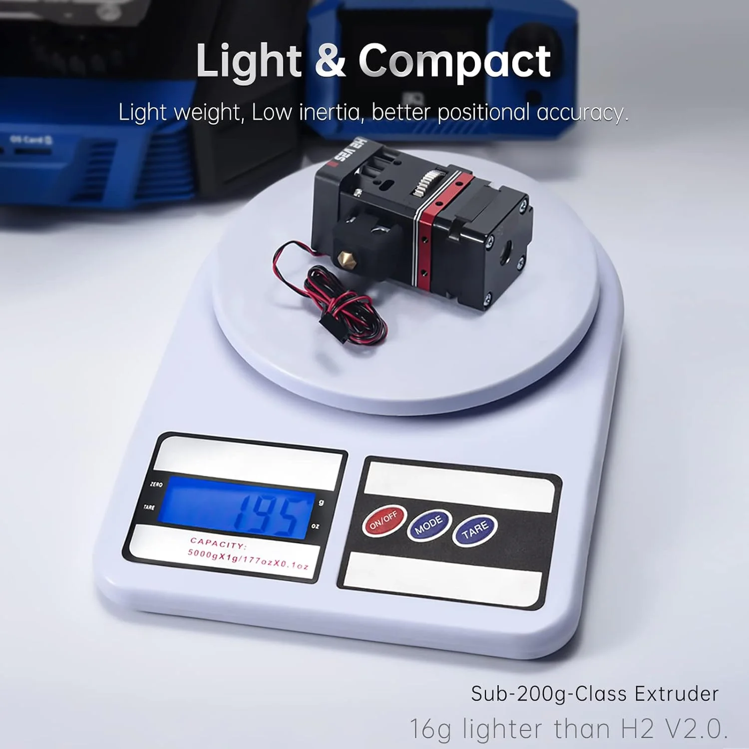 اکسترودر دوگانه BIQU H2 V2S+ به همراه MicroProbe V2.0 و براکت نصب، ارتقاء پرینتر سه بعدی، اکسترودر مستقیم، کیت حسگر تراز خودکار بستر