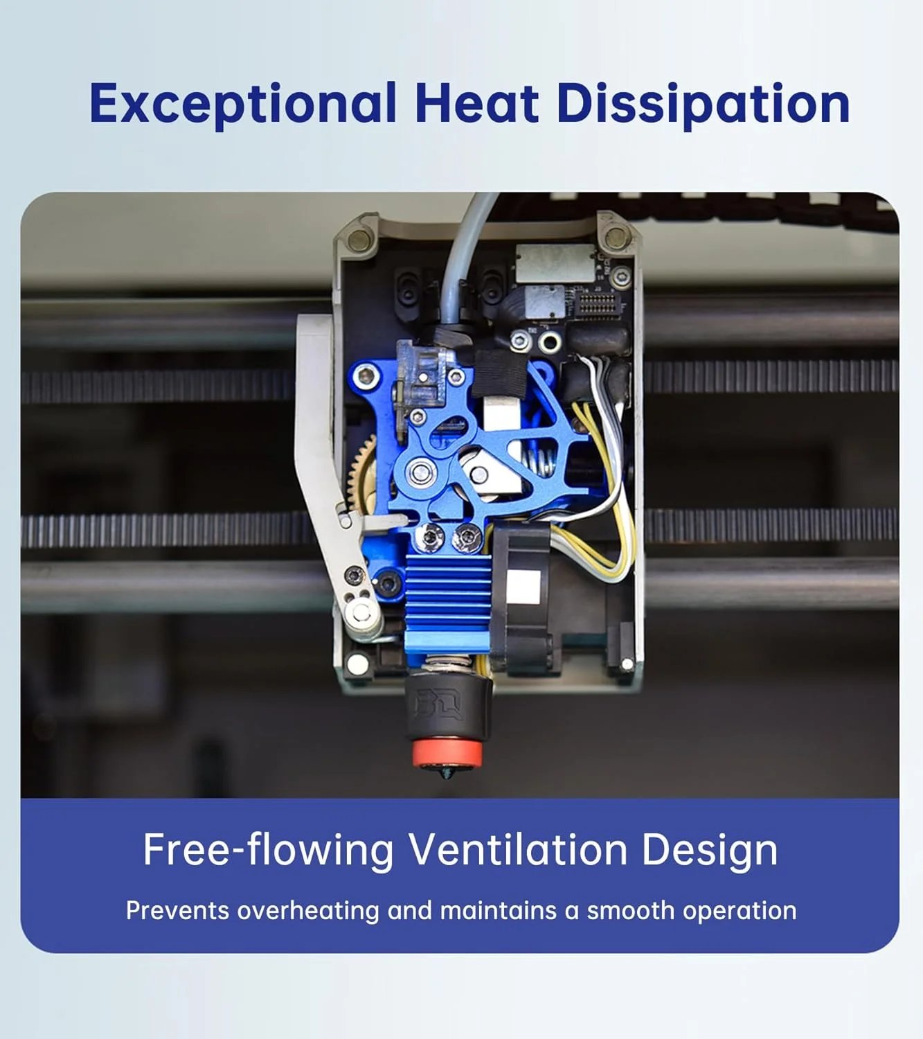 اکسترودر پاندا BIQU، ارتقاء CNC برای پرینترهای سه بعدی Bambu-Lab P1S P1P X1C X1E، ارتقاء آسان، پوسته اکسترودر سبک