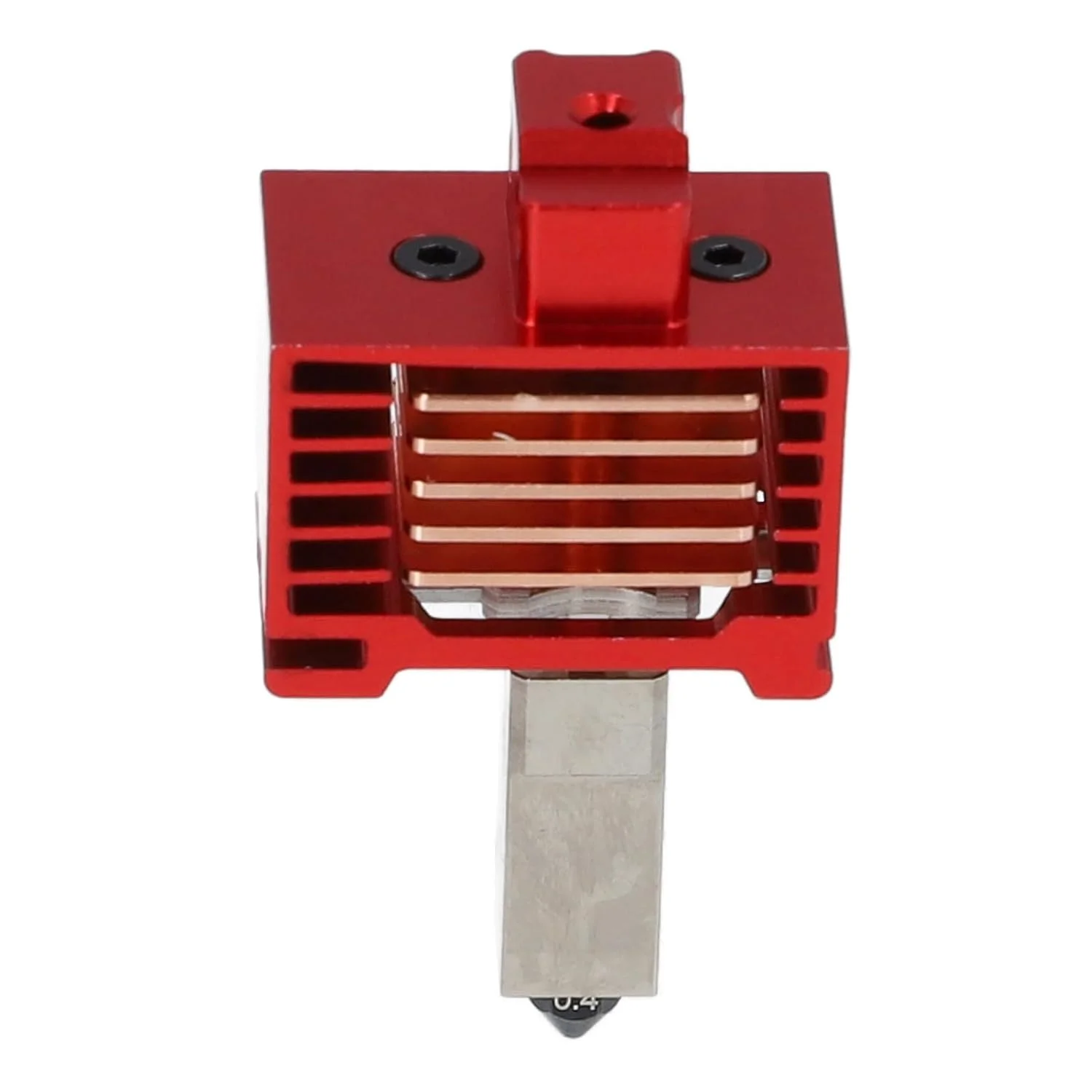 کیت هات‌اند اکسترودر پرینتر سه بعدی بیمتالیک آلیاژ مس و تیتانیوم، نازل فولادی سخت شده با دمای بالا، برای TZ-3.0 X1 P1، با پیچ های ثابت و هیت سینک، جایگزینی قابل جابجایی