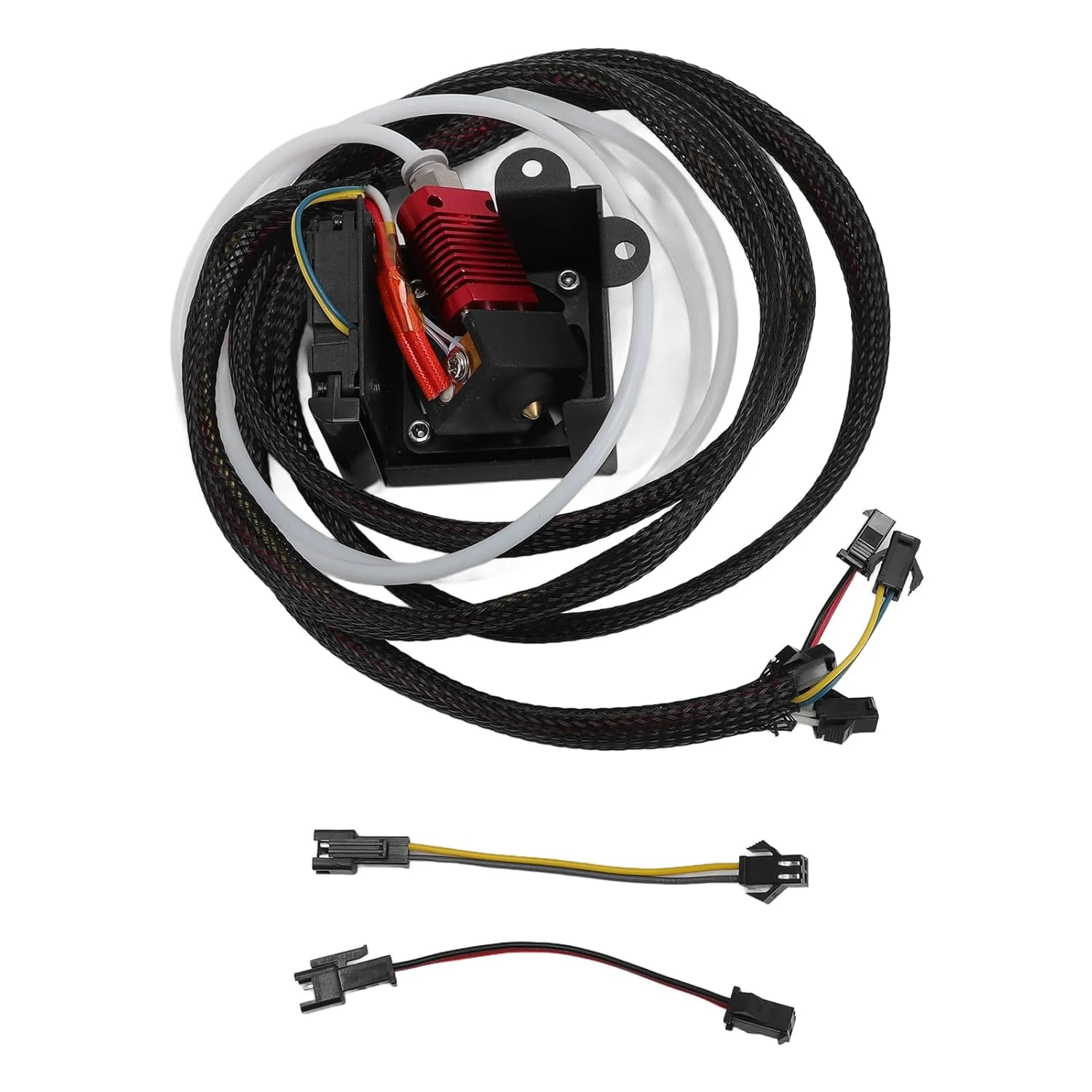 کیت هات اند مونتاژ شده کامل برای پرینتر سه بعدی سری Ender 5، شامل بلوک حرارتی آلومینیومی، نازل، فن خنک کننده و اکسترودر