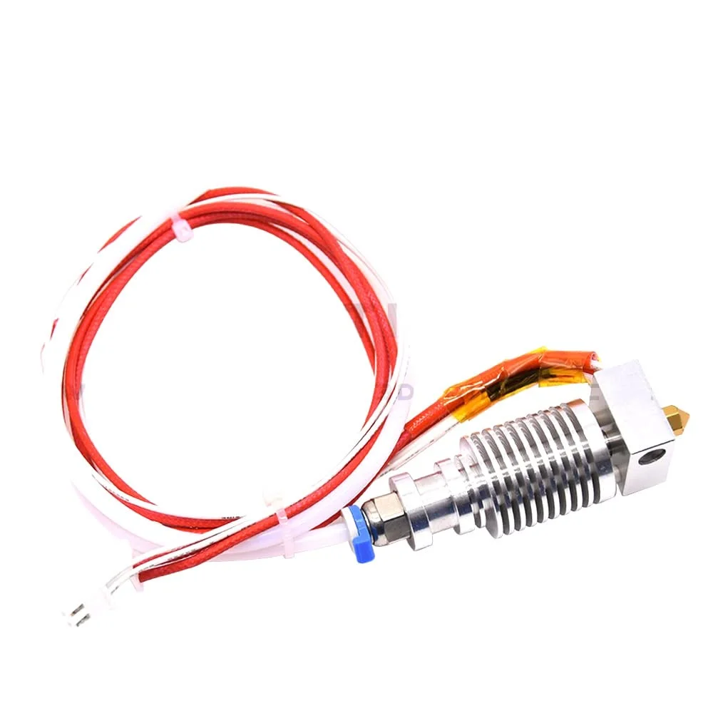 اکسترودر هات اند سه بعدی CR-10V2 24V مونتاژ شده، مجموعه قطعات جایگزین هات اند آلیاژ آلومینیوم مناسب برای پرینترهای سه بعدی Creality CR10-V2/V3