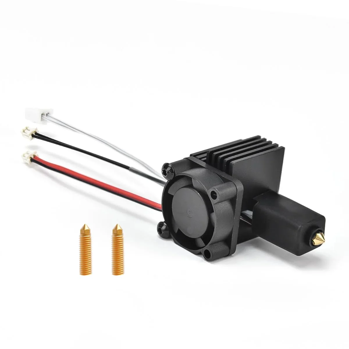 کیت هات‌اند برای آرتیلری X3، اکسترودر هد با بلوک گرمایشی و فن خنک کننده 2510 به همراه 2 عدد نازل برنجی اضافی برای جایگزینی سایدویندر X3Pro/Plus