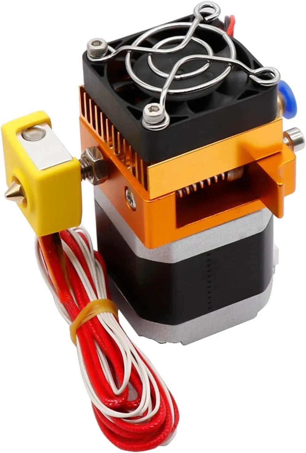 اکسترودر MK8 J-Head Hoten برای پرینتر سه بعدی، نازل 0.4 میلی‌متری، اکستروژن فیلامنت 1.75 میلی‌متری به همراه گلو و قطعات موتور پرینتر سه بعدی