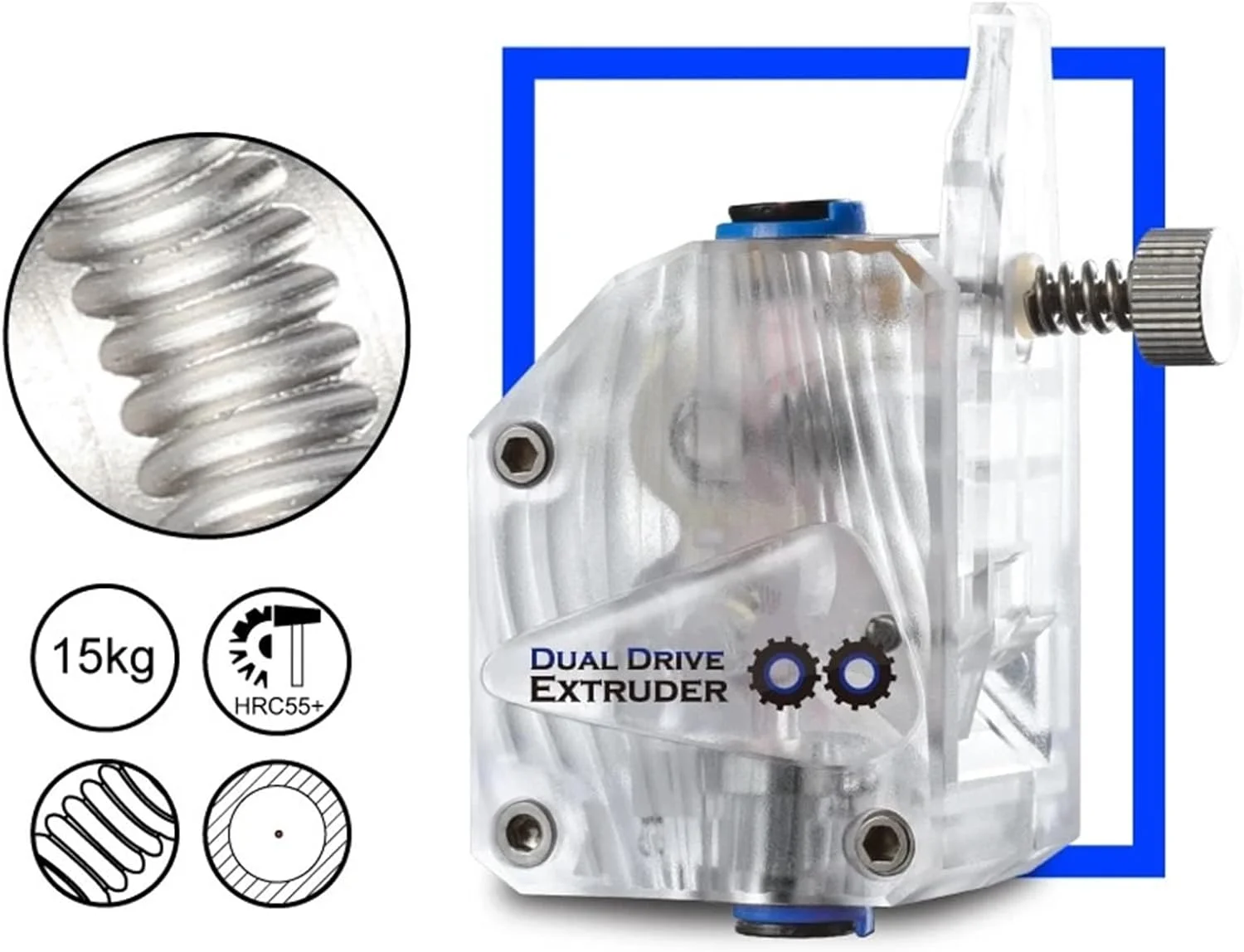 اکسترودر دوگانه برای Mellow NF DDG، سازگار با V6 Mk8 Anet A8 Cr-10 Prusa I3 Mk3 Ender 3، مناسب برای اکسترودر Bowden، قطعات پرینتر سه بعدی (چپ، مجموعه 1) اکسترودر دوگانه برای Mellow NF DDG، سازگار با V6 Mk8 Anet A8 Cr-10 Prusa I3 Mk3 Ender 3، مناسب برای اکسترودر Bowden، قطعات پرینتر سه بعدی (چپ، مجموعه 1)