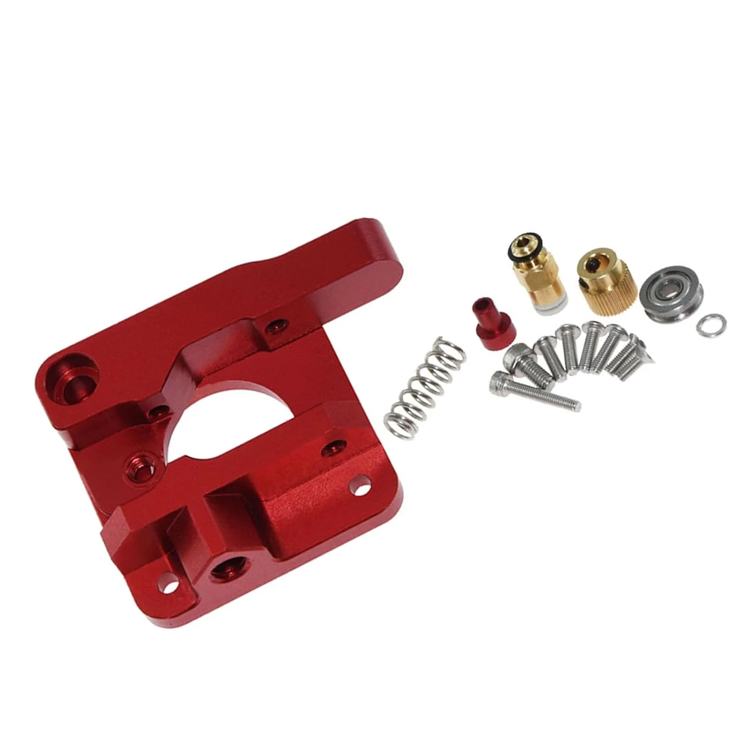 اکسترودر آلیاژ آلومینیوم، اتصال مداوم ارتقا یافته اکسترودر چاپگر سه بعدی کامل با تمام قطعات لازم برای استفاده صنعتی (دست راست)