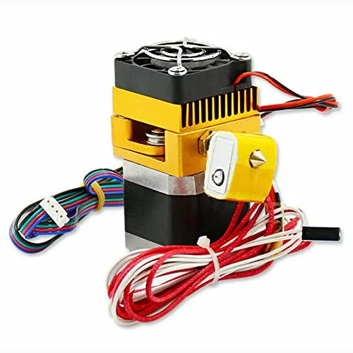 کیت جایگزینی اکسترودر آلومینیومی MK8 (همراه با گلوگاه موتور) برای پرینتر سه بعدی با فیلامنت 1.75 میلی متری