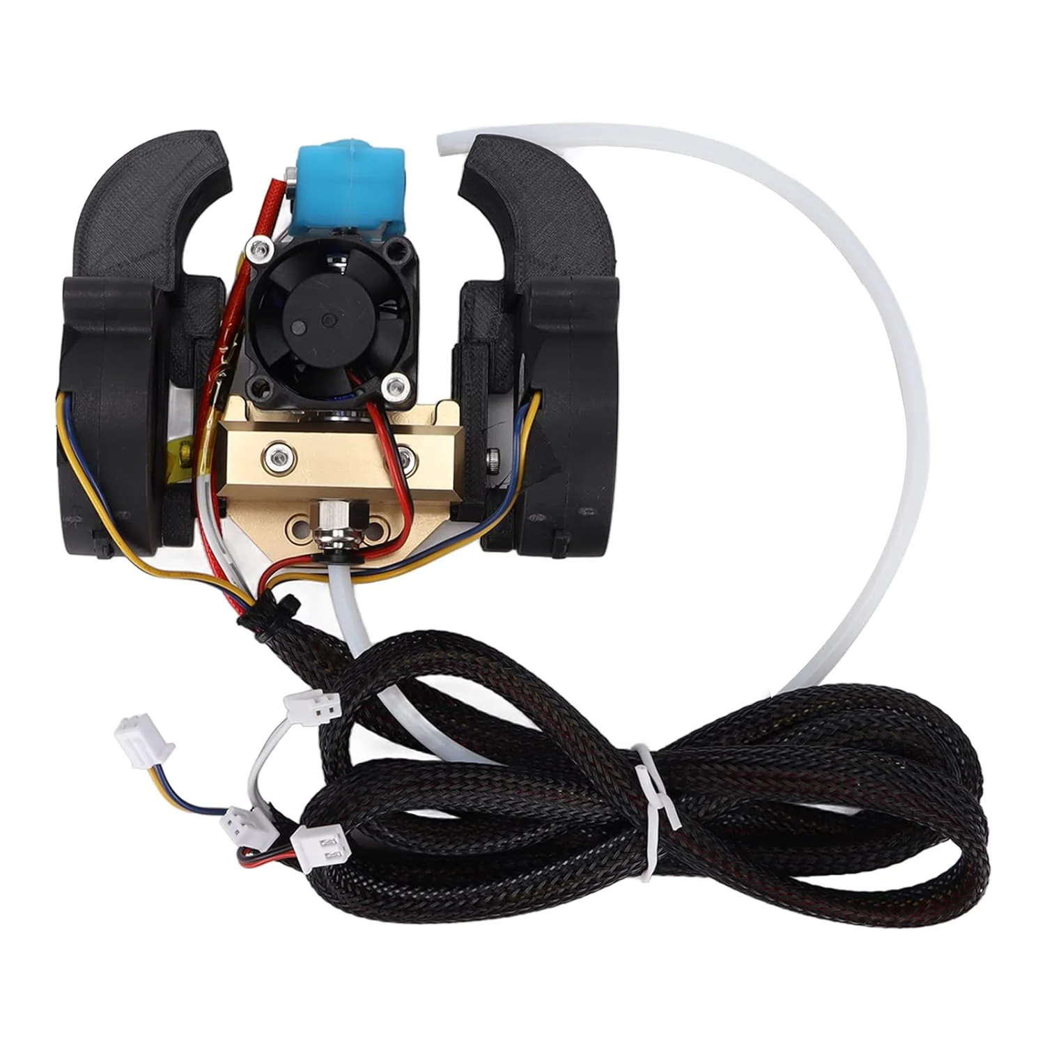 هات اند تمام فلزی V6 برای پرینتر سه بعدی - هد اکسترودر V6 با 3 فن خنک کننده، سازگار با سری Creality CR-10، نازل 1.75 میلی متری، 24 ولت 40 وات، مشکی هات اند تمام فلزی V6 برای پرینتر سه بعدی - هد اکسترودر V6 با 3 فن خنک کننده، سازگار با سری Creality CR-10، نازل 1.75 میلی متری، 24 ولت 40 وات، مشکی