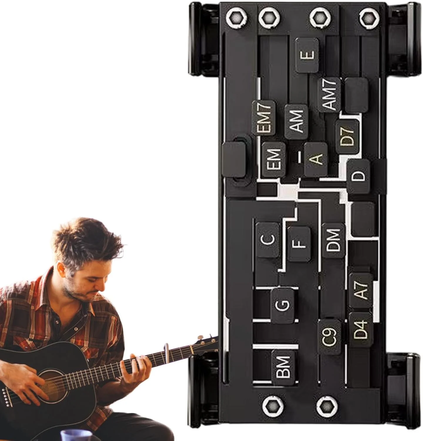 آموزش دهنده آکورد گیتار، ابزار کمک آموزشی گیتار | لوازم جانبی کمک آموزشی گیتار | ابزار کمک گیتار، ابزار آموزشی G