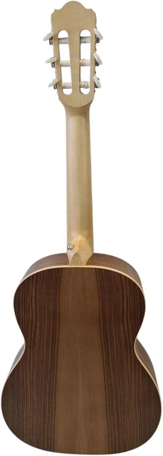 گیتار کلاسیک 1/2 تمام چوب WoidBua Pro Natura SS300 – صفحه رویی صنوبر یکپارچه و صفحه پشتی گردو – گیتار کودک با کیف، گیتار دانش آموزی با کیفیت بالا برای مبتدیان با صدای گرم و ساخت عالی گیتار کلاسیک 1/2 تمام چوب WoidBua Pro Natura SS300 – صفحه رویی صنوبر یکپارچه و صفحه پشتی گردو – گیتار کودک با کیف، گیتار دانش آموزی با کیفیت بالا برای مبتدیان با صدای گرم و ساخت عالی