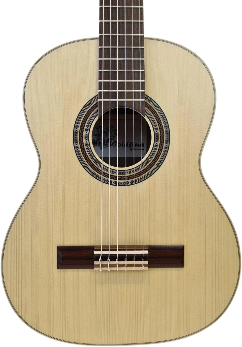 گیتار کلاسیک 1/2 تمام چوب WoidBua Pro Natura SS300 – صفحه رویی صنوبر یکپارچه و صفحه پشتی گردو – گیتار کودک با کیف، گیتار دانش آموزی با کیفیت بالا برای مبتدیان با صدای گرم و ساخت عالی گیتار کلاسیک 1/2 تمام چوب WoidBua Pro Natura SS300 – صفحه رویی صنوبر یکپارچه و صفحه پشتی گردو – گیتار کودک با کیف، گیتار دانش آموزی با کیفیت بالا برای مبتدیان با صدای گرم و ساخت عالی