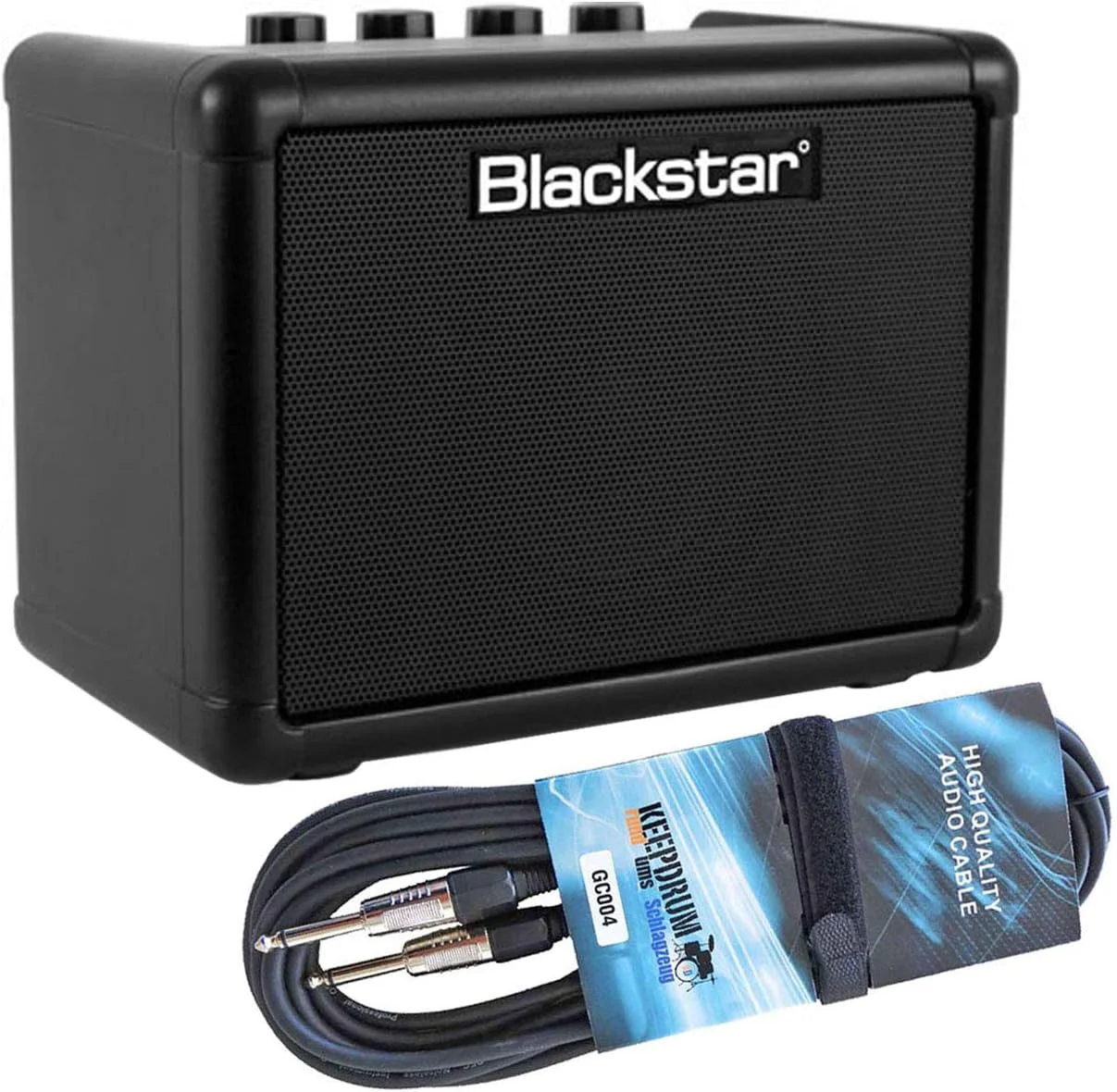 آمپلی فایر گیتار کوچک Blackstar Fly 3 مشکی 3 وات + کابل جک 3 متری keepdrum