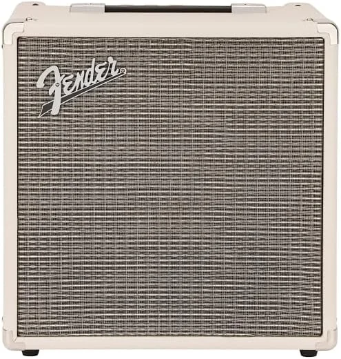 آمپلی فایر کومبو 25 واتی Fender Rumble 25 V3، ایده آل برای تمرین گیتار الکتریکی، عاجی
