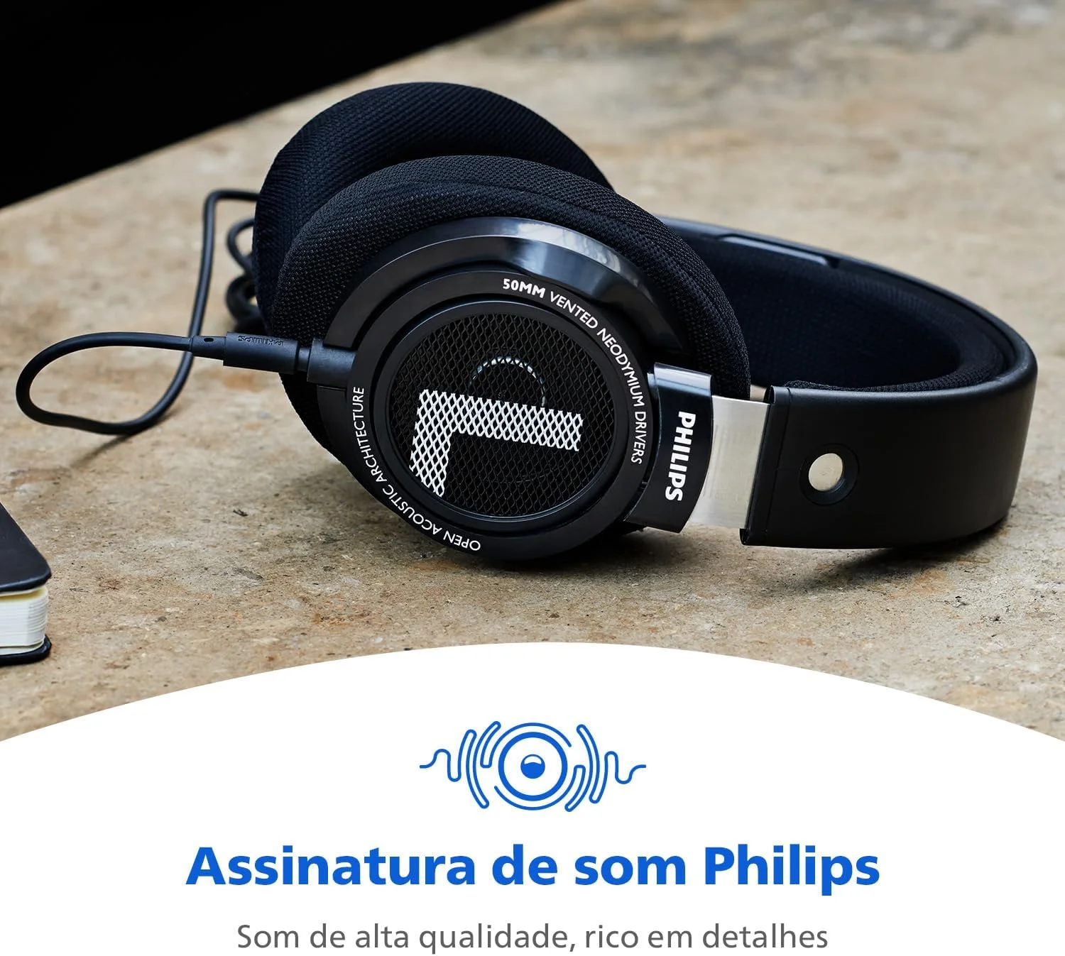 هدفون استریو دقیق HiFi روگوشی Philips Audio SHP9500 (مشکی) هدفون استریو دقیق HiFi روگوشی Philips Audio SHP9500 (مشکی)