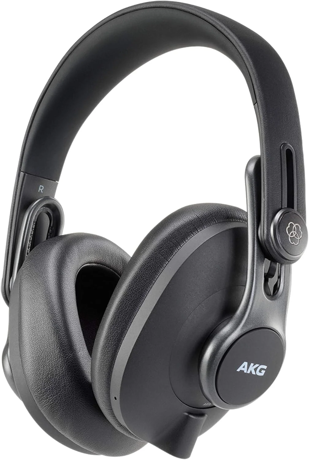 هدفون استودیویی تاشو AKG Pro Audio K371BT بلوتوثی بی‌سیم، دور گوشی، پشت بسته، قابل حمل. درایورهای 50 میلی‌متری. پاسخ فرکانسی شگفت‌انگیز - 5 هرتز تا 40 کیلوهرتز. مشکی