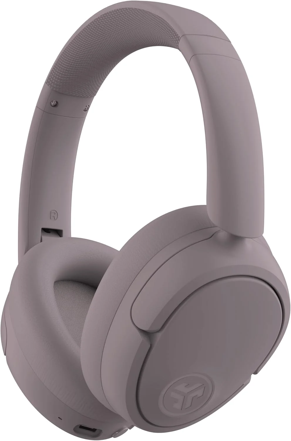 هدفون بی سیم حذف نویز فعال JLab JBuds Lux ANC، بنفش، صدای قابل تنظیم، سازگار با صدای فضایی، هدست بلوتوثی رو گوشی ممتاز