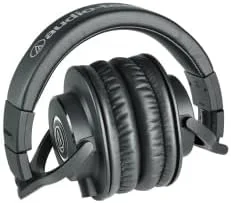هدفون مانیتورینگ استودیویی حرفه ای Audio-Technica ATH-M40x + کیف محافظ هدفون Slappa Full Sized HardBody PRO (SL-HP-07) هدفون مانیتورینگ استودیویی حرفه ای Audio-Technica ATH-M40x + کیف محافظ هدفون Slappa Full Sized HardBody PRO (SL-HP-07)