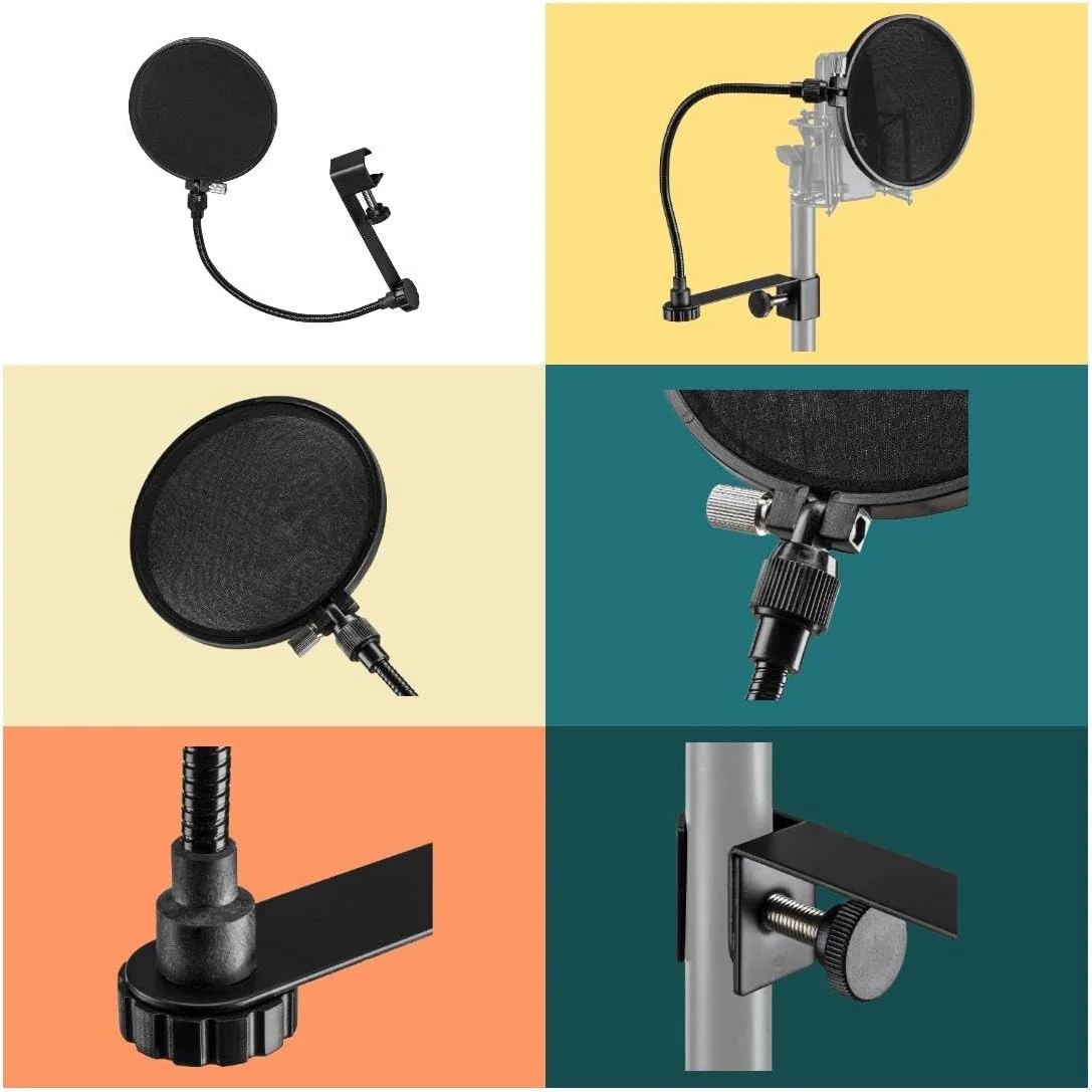 کارت صدای USB Focusrite Scarlett 2i2 نسل 4 به همراه بسته نرم افزاری، به همراه هدفون استودیویی پشت بسته Baco و کابل میکروفون XLR 15 فوتی و پاپ فیلتر گردنی (4 قطعه) کارت صدای USB Focusrite Scarlett 2i2 نسل 4 به همراه بسته نرم افزاری، به همراه هدفون استودیویی پشت بسته Baco و کابل میکروفون XLR 15 فوتی و پاپ فیلتر گردنی (4 قطعه)