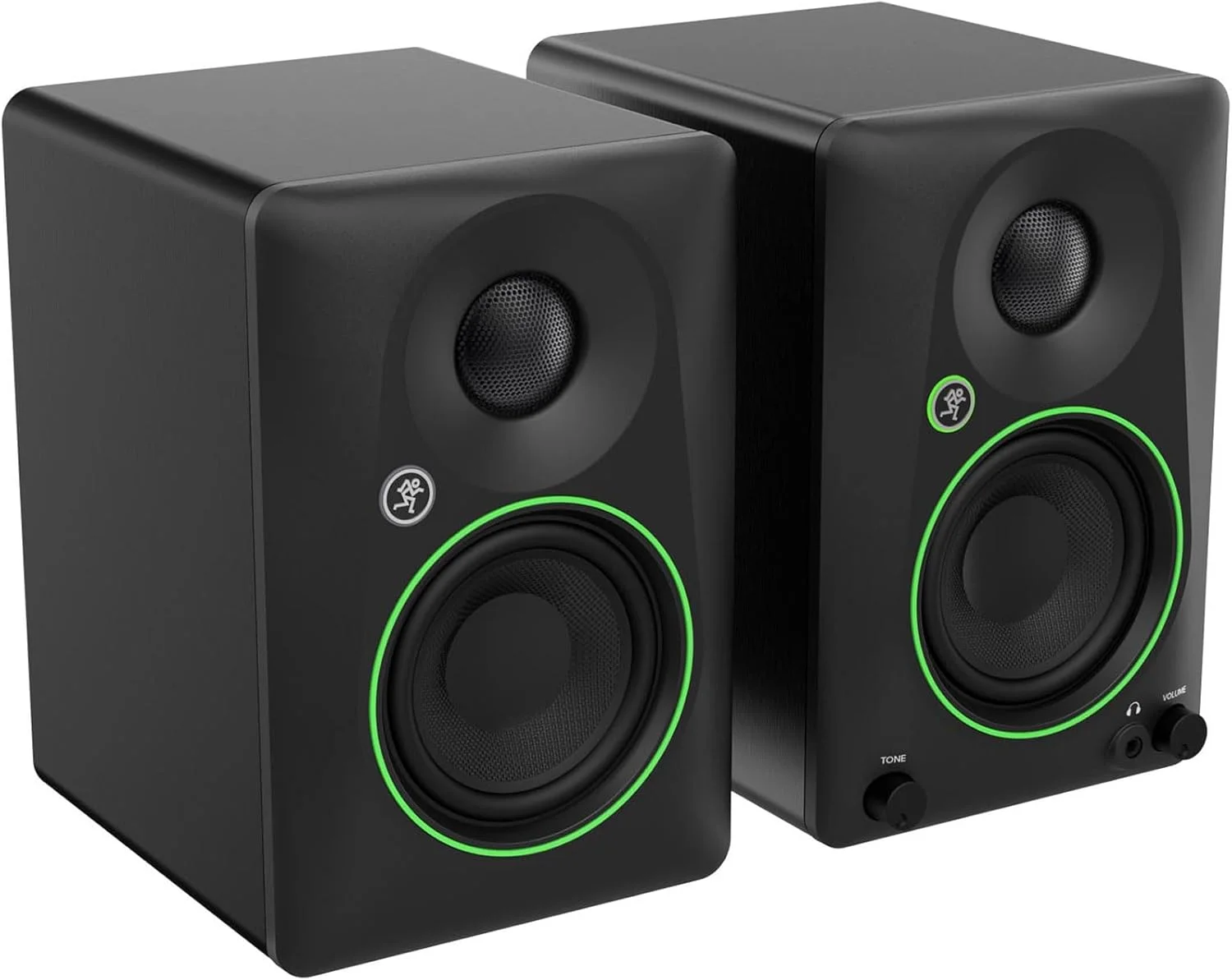 بسته پیشنهادی Audiosavings: یک جفت اسپیکر مانیتور استودیویی Mackie CR3.5 3.5 اینچی به همراه کنترل صدا و هدفون استودیویی Rockville PRO-M50 (شامل 2 قلم کالا)
